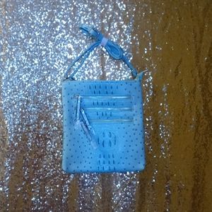 New Dasein Women Blue Shoulder Handbag